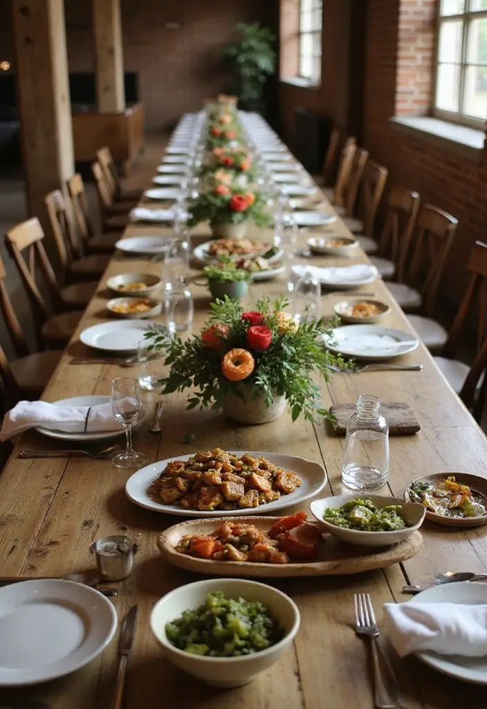 30 Rustic Wedding Ideas That Bring Charm to Your Big Day 14 30 Rustic Wedding Ideas That Bring Charm to Your Big Day - 14. Seasonal Menus