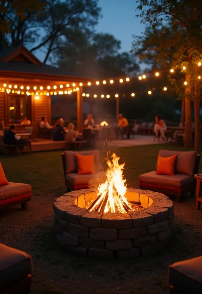 30 Rustic Wedding Ideas That Bring Charm to Your Big Day 16 30 Rustic Wedding Ideas That Bring Charm to Your Big Day - 16. Romantic Fire Pits