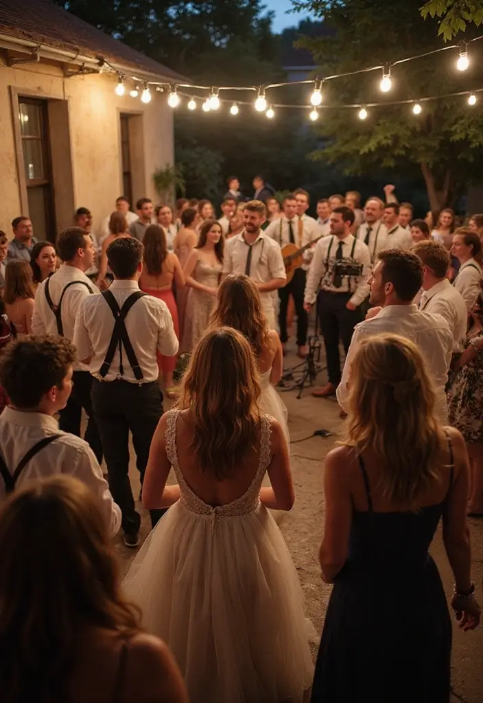 30 Rustic Wedding Ideas That Bring Charm to Your Big Day 19 30 Rustic Wedding Ideas That Bring Charm to Your Big Day - 19. Live Music Vibes