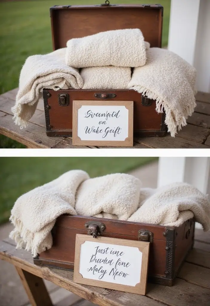 30 Rustic Wedding Ideas That Bring Charm to Your Big Day 21 30 Rustic Wedding Ideas That Bring Charm to Your Big Day - 21. Cozy Blankets for Guests