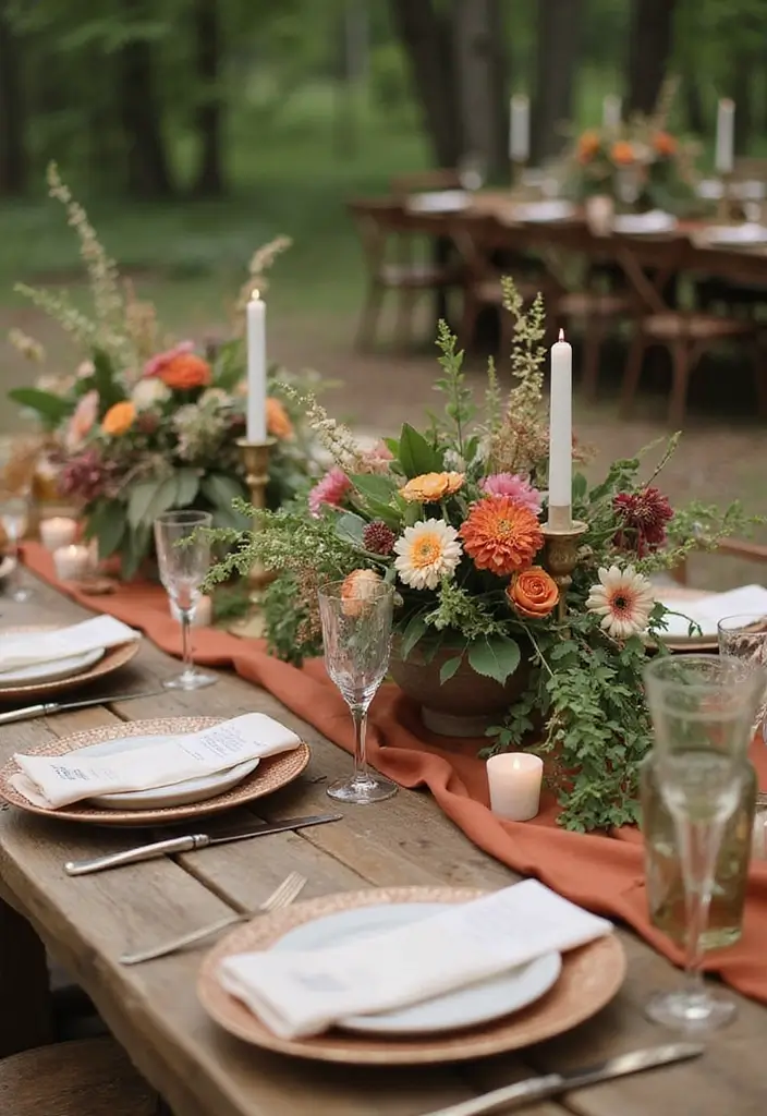 30 Rustic Wedding Ideas That Bring Charm to Your Big Day 28 30 Rustic Wedding Ideas That Bring Charm to Your Big Day - 28. Earthy Color Palette