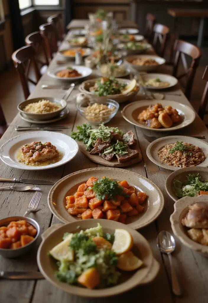 30 Rustic Wedding Ideas That Bring Charm to Your Big Day 29 30 Rustic Wedding Ideas That Bring Charm to Your Big Day - 29. Family-Style Dining