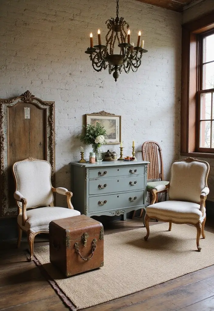 30 Rustic Wedding Ideas That Bring Charm to Your Big Day 4 30 Rustic Wedding Ideas That Bring Charm to Your Big Day - 4. Vintage Furniture Rentals