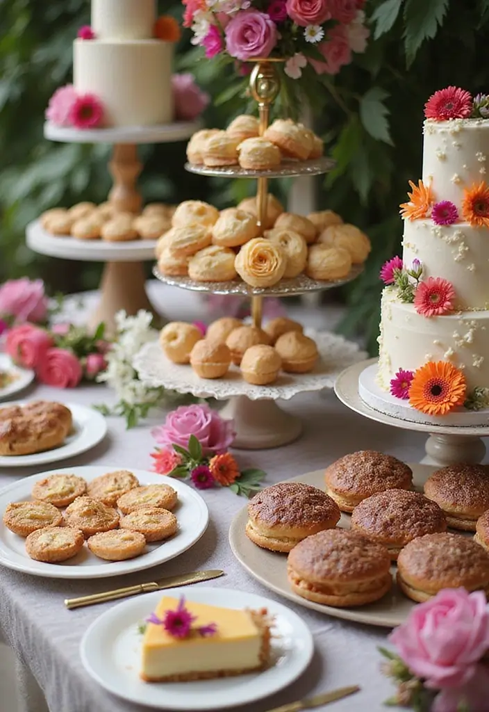 30 Simple Wedding Decorations That Look Incredibly Elegant 14 30 Simple Wedding Decorations That Look Incredibly Elegant - 14. Edible Floral Decor
