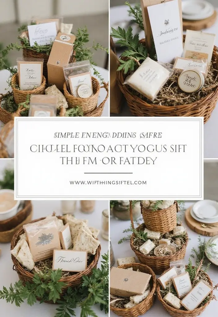 30 Simple Wedding Decorations That Look Incredibly Elegant 30 30 Simple Wedding Decorations That Look Incredibly Elegant - 30. Simple Thank You Favors