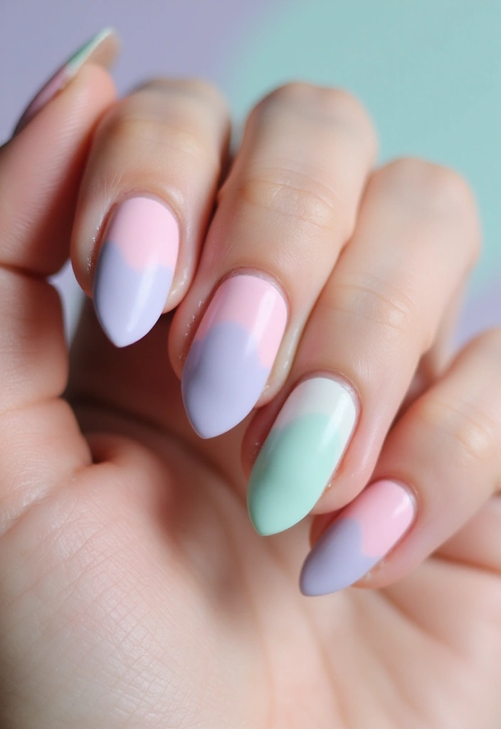 30 Stunning Wedding Nails Designs Every Bride Should Try 1 30 Stunning Wedding Nails Designs Every Bride Should Try - 1. Elegant Pastel Ombre