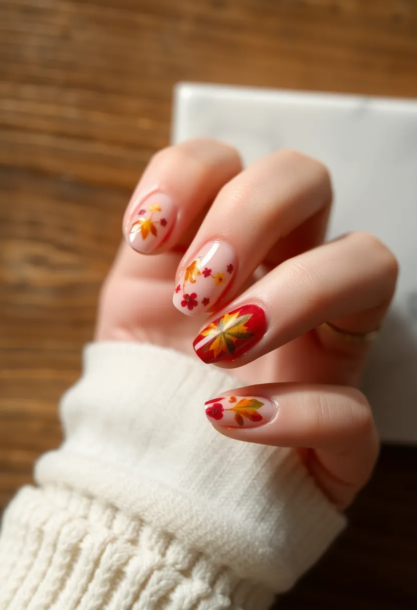 30 Stunning Wedding Nails Designs Every Bride Should Try 11 30 Stunning Wedding Nails Designs Every Bride Should Try - 11. Seasonal Themes