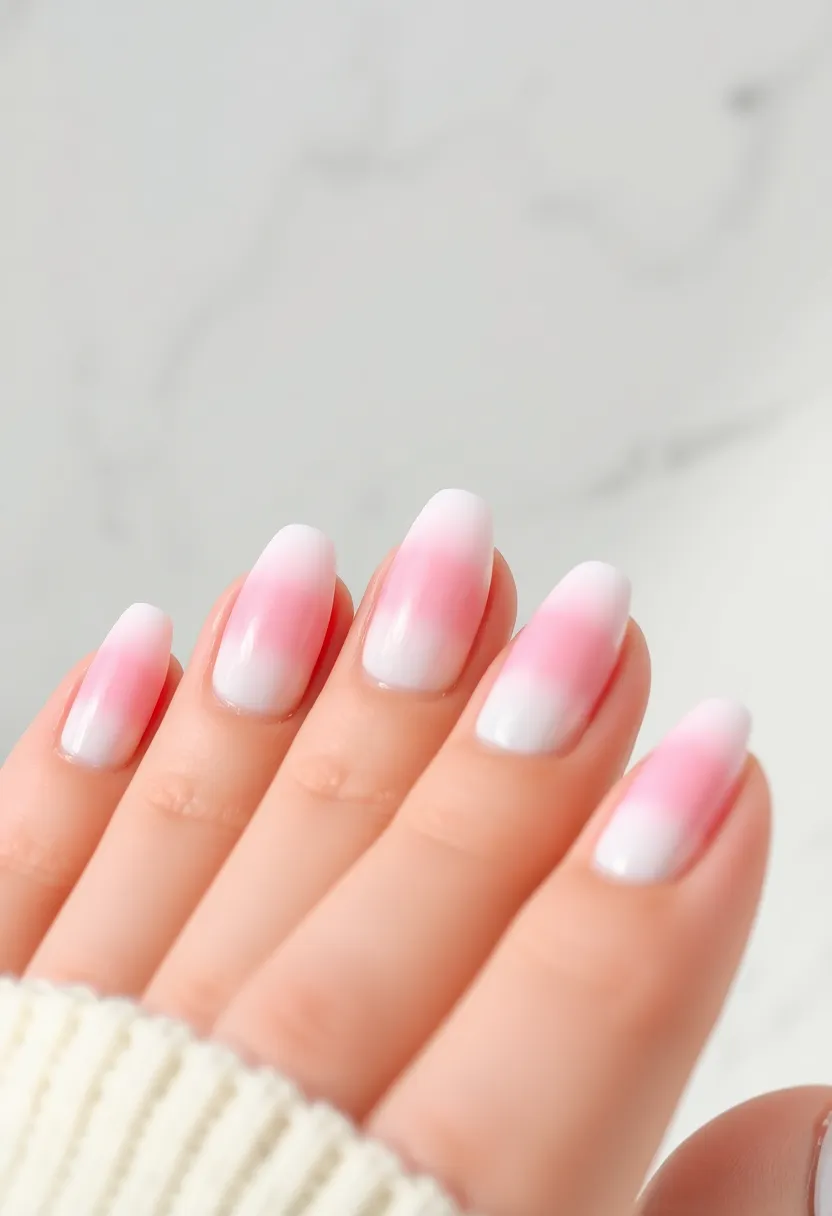 30 Stunning Wedding Nails Designs Every Bride Should Try 25 30 Stunning Wedding Nails Designs Every Bride Should Try - 25. Elegant Gradient