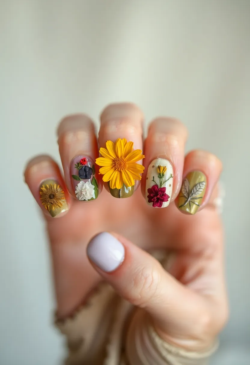 30 Stunning Wedding Nails Designs Every Bride Should Try 27 30 Stunning Wedding Nails Designs Every Bride Should Try - 27. Recycled Art