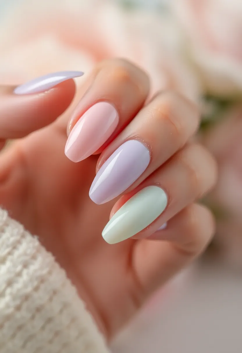 30 Stunning Wedding Nails Designs Every Bride Should Try 29 30 Stunning Wedding Nails Designs Every Bride Should Try - 29. Soft Pearl Finish