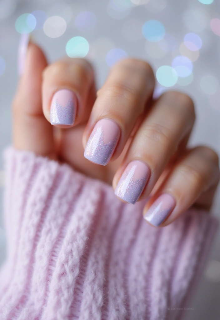 30 Stunning Wedding Nails Designs Every Bride Should Try 7 30 Stunning Wedding Nails Designs Every Bride Should Try - 7. Glitter and Glam