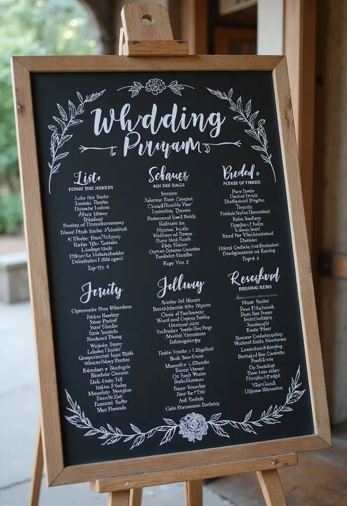 30 Unique Wedding Ideas That Make Your Celebration One-of-a-Kind - 11. Reusable Ceremony Programs