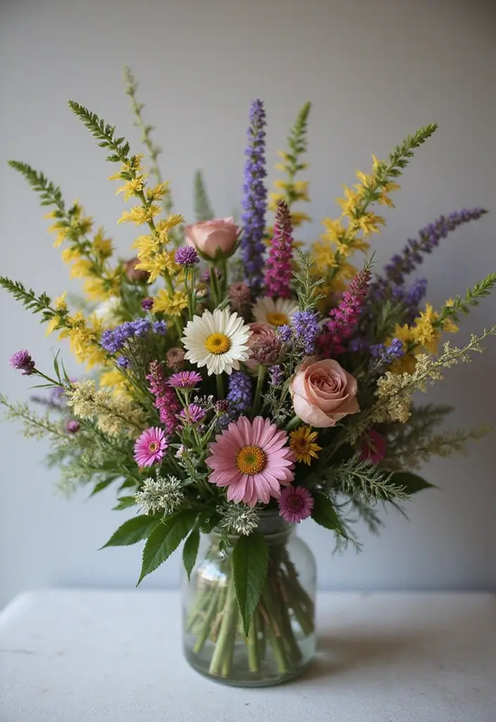 30 Unique Wedding Ideas That Make Your Celebration One-of-a-Kind - 13. Wildflower Bouquets