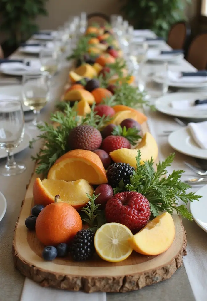 30 Unique Wedding Ideas That Make Your Celebration One-of-a-Kind - 25. Edible Centerpieces