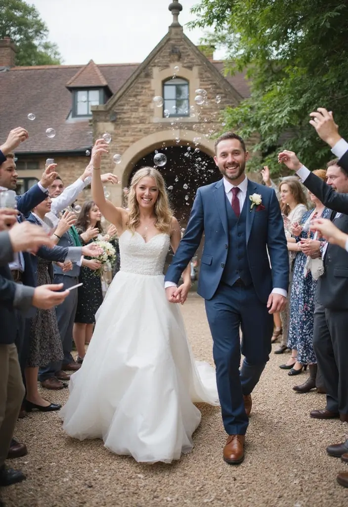 30 Unique Wedding Ideas That Make Your Celebration One-of-a-Kind - 28. A Sustainable Send-Off