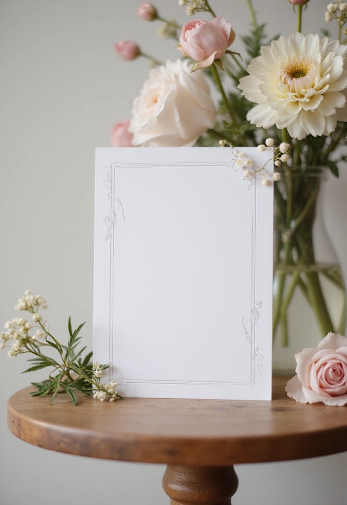 30 Wedding Invitation Ideas That Are Unique and Memorable 12 30 Unique and Memorable Eco-Friendly Wedding Invitation Ideas - 12. Minimalist Invitations