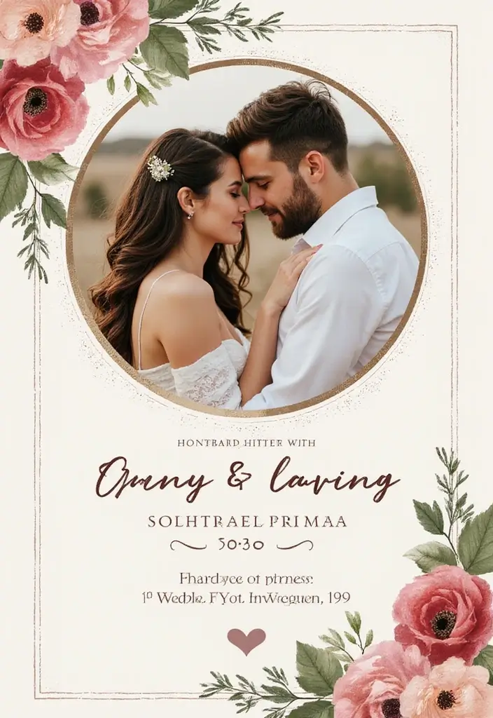 30 Wedding Invitation Ideas That Are Unique and Memorable 21 30 Unique and Memorable Eco-Friendly Wedding Invitation Ideas - 21. Photo Invitations