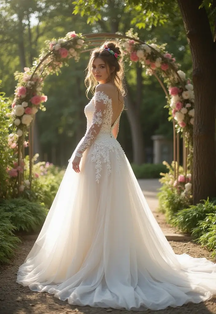 30 Updo Hairstyles for Weddings That Never Go Out of Style - 26. Whimsical Updo