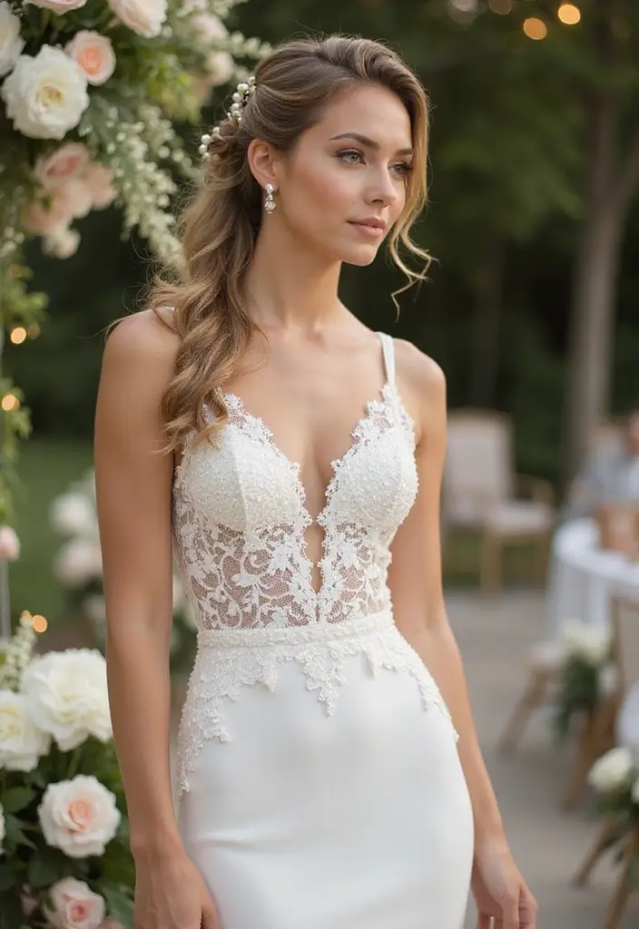 30 Updo Hairstyles for Weddings That Never Go Out of Style - 29. Twisted Side Ponytail