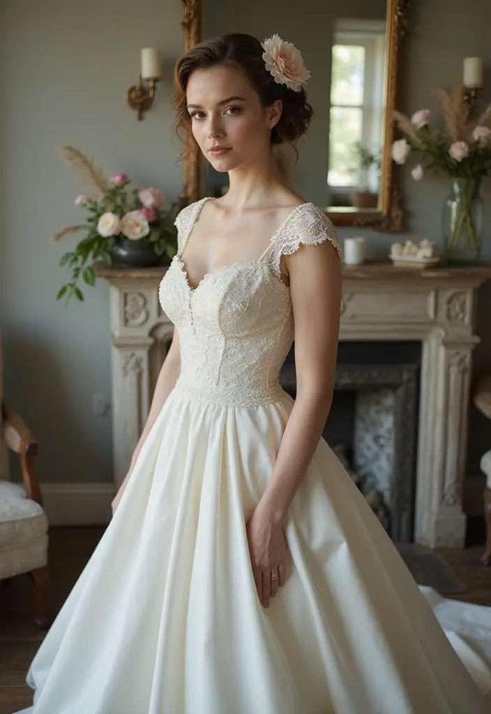 30 Updo Hairstyles for Weddings That Never Go Out of Style - 3. Vintage Roll