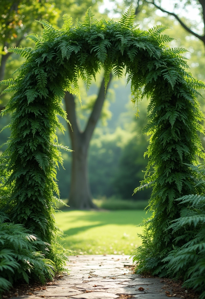 30 Wedding Arch Ideas That Set the Perfect Backdrop for Vows - 6. Greenery-Only Arch