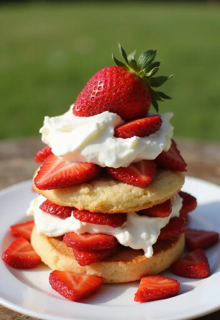 30 Wedding Cake Ideas That Are Almost Too Pretty to Eat 24 30 Wedding Cake Ideas That Are Almost Too Pretty to Eat - 24. Strawberry Shortcake