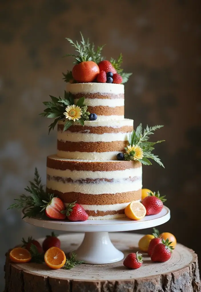 30 Wedding Cake Ideas That Are Almost Too Pretty to Eat 7 30 Wedding Cake Ideas That Are Almost Too Pretty to Eat - 7. Vegan Cake
