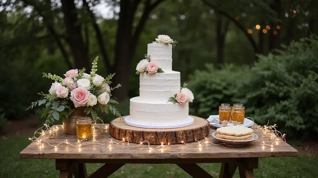 30 Wedding Cake Table Decorations That Make a Statement