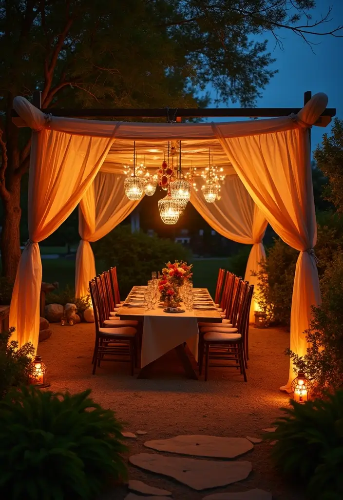 30 Wedding Decor Ideas to Wow Your Guests Instantly - 30. Solar-Powered Decorations
