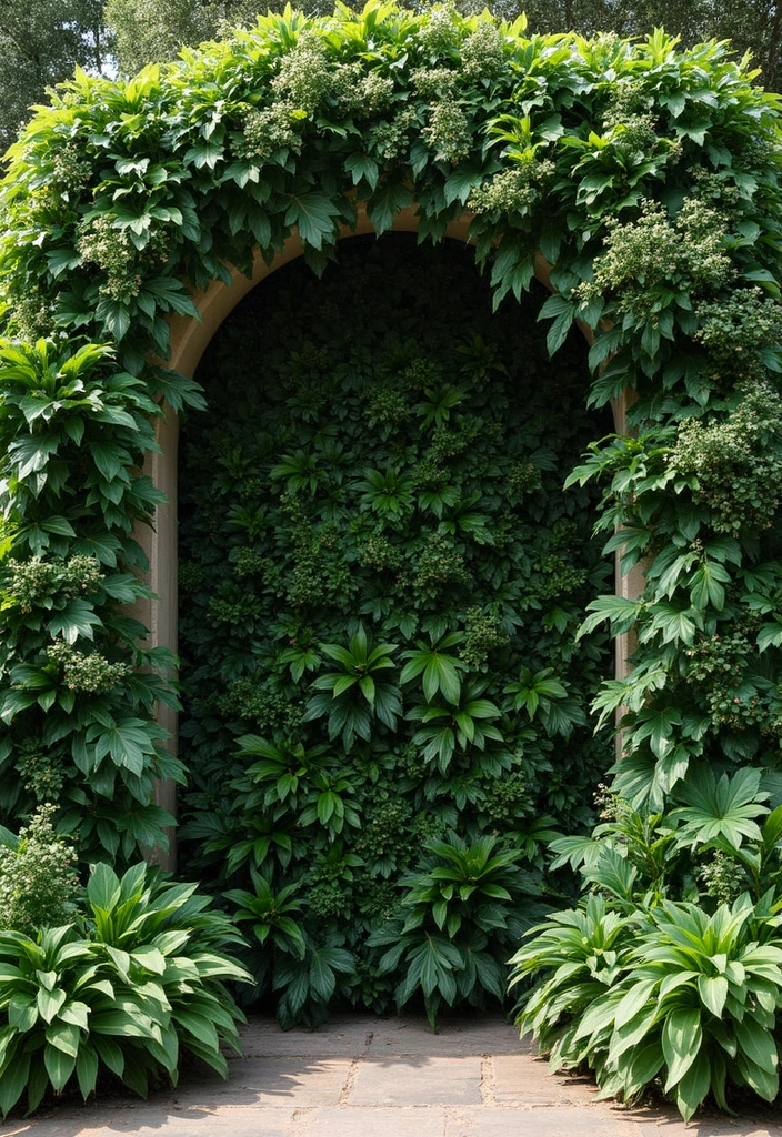 30 Wedding Entrance Decorations That Create a Grand First Impression 6 30 Wedding Entrance Decorations That Create a Grand First Impression - 5. Greenery Walls