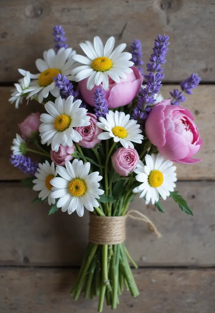 30 Wedding Flower Arrangements That Add Romance to Every Corner - 1. Whimsical Wildflower Bouquets
