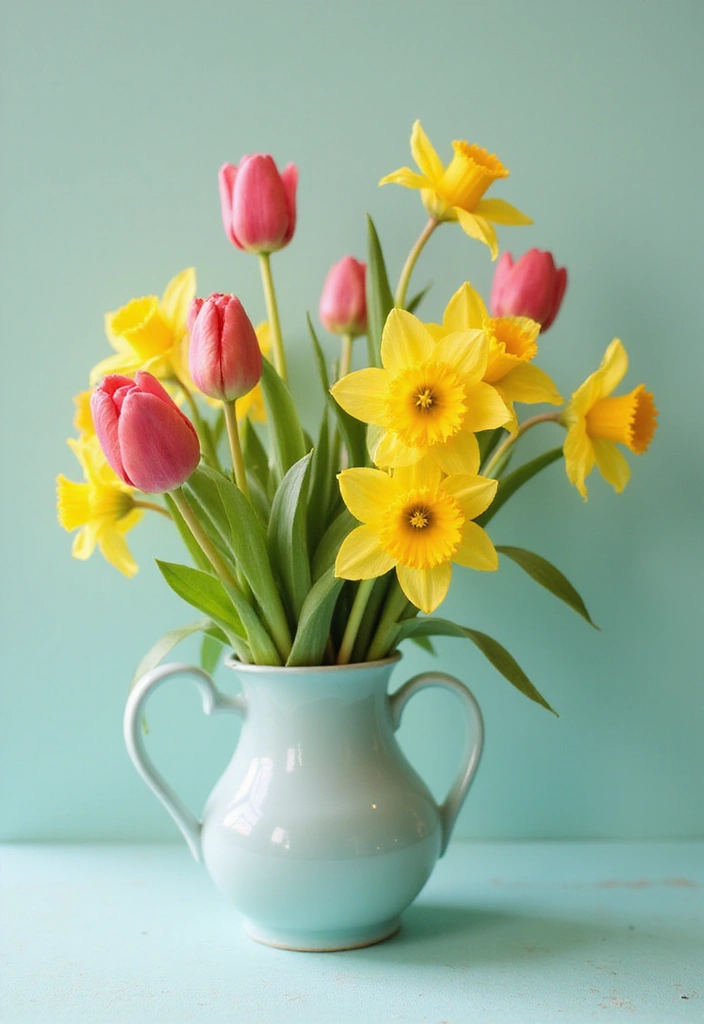 30 Wedding Flower Arrangements That Add Romance to Every Corner - 10. Seasonal Spring Arrangements