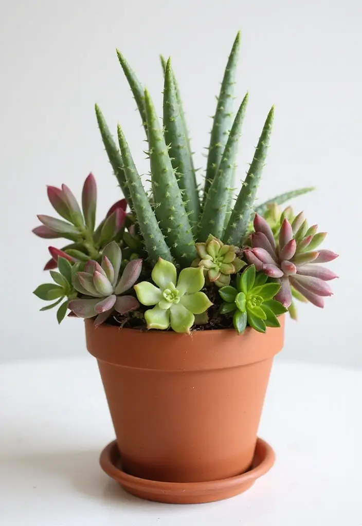 30 Wedding Flower Arrangements That Add Romance to Every Corner - 20. Unique Succulent Arrangements