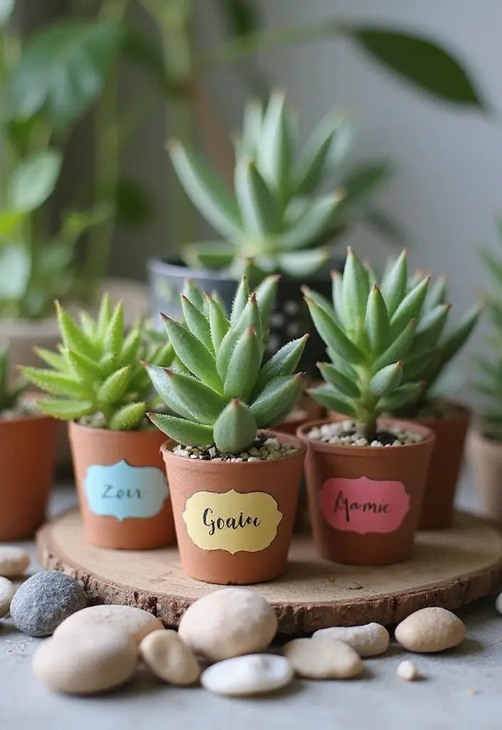30 Wedding Gifts for Guests That Are Thoughtful and Affordable 3 30 Wedding Gifts for Guests That Are Thoughtful and Affordable - 3. Mini Potted Plants