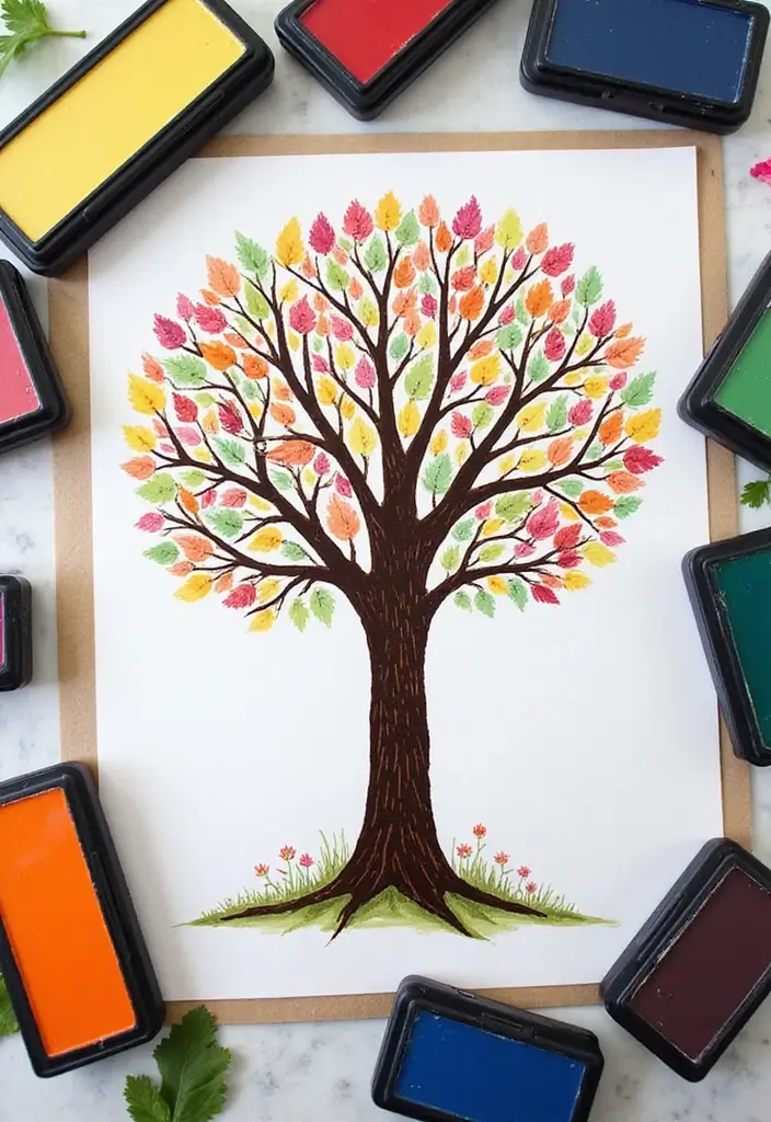 30 Wedding Guest Book Ideas That Are Fun and Creative 1 30 Wedding Guest Book Ideas That Are Fun and Creative - 1. Thumbprint Tree