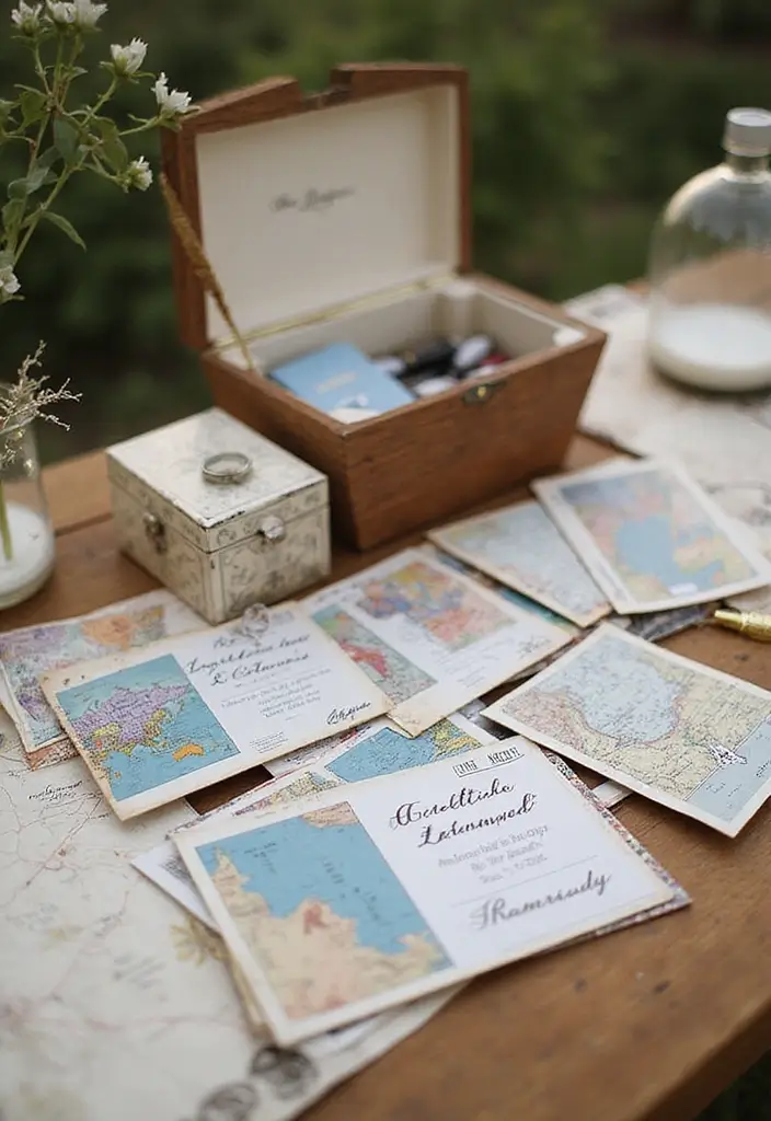 30 Wedding Guest Book Ideas That Are Fun and Creative 22 30 Wedding Guest Book Ideas That Are Fun and Creative - 22. Travel Postcard Guest Book