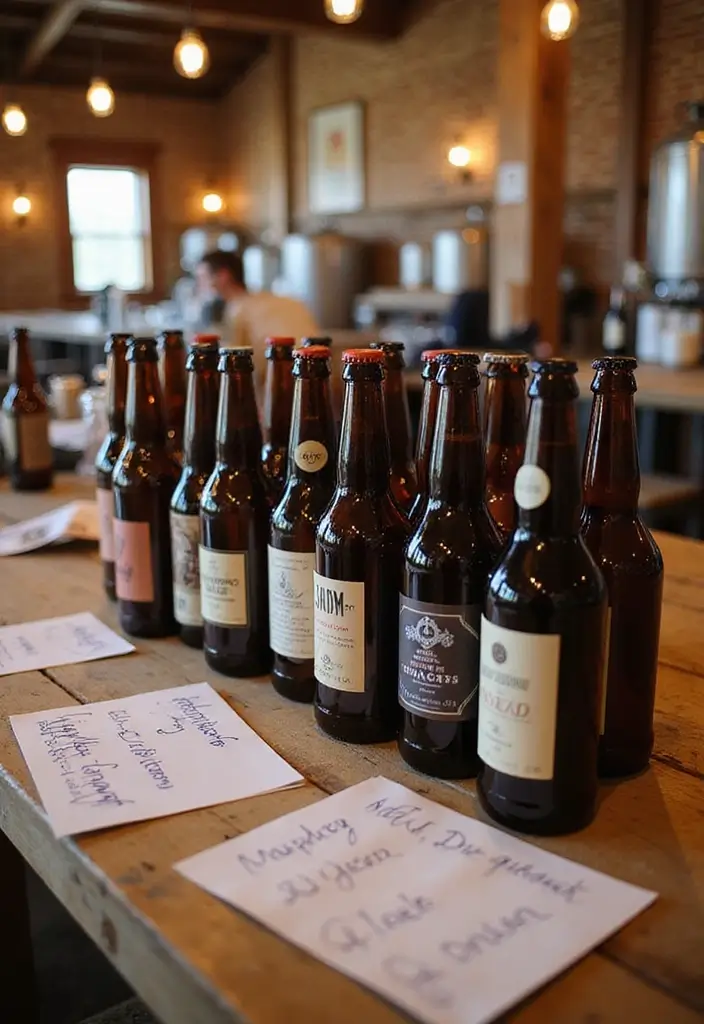 30 Wedding Guest Book Ideas That Are Fun and Creative 29 30 Wedding Guest Book Ideas That Are Fun and Creative - 29. Beer Label Guest Book