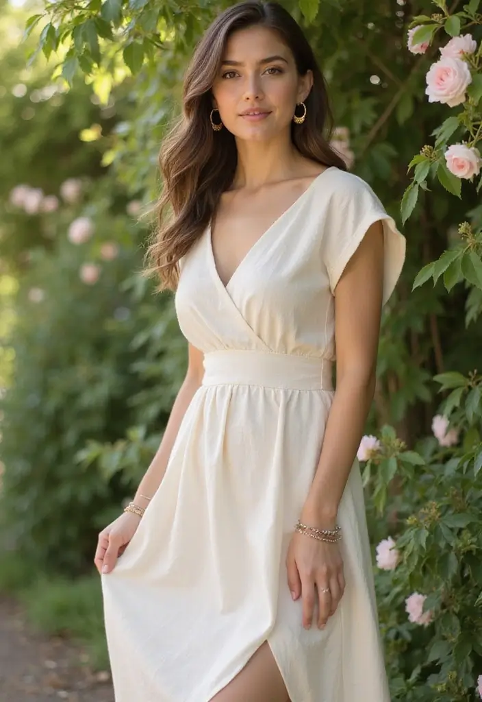 30 Wedding Guest Dresses for Summer That Are Stylish and Breezy - 4. Linen A-Line Dress