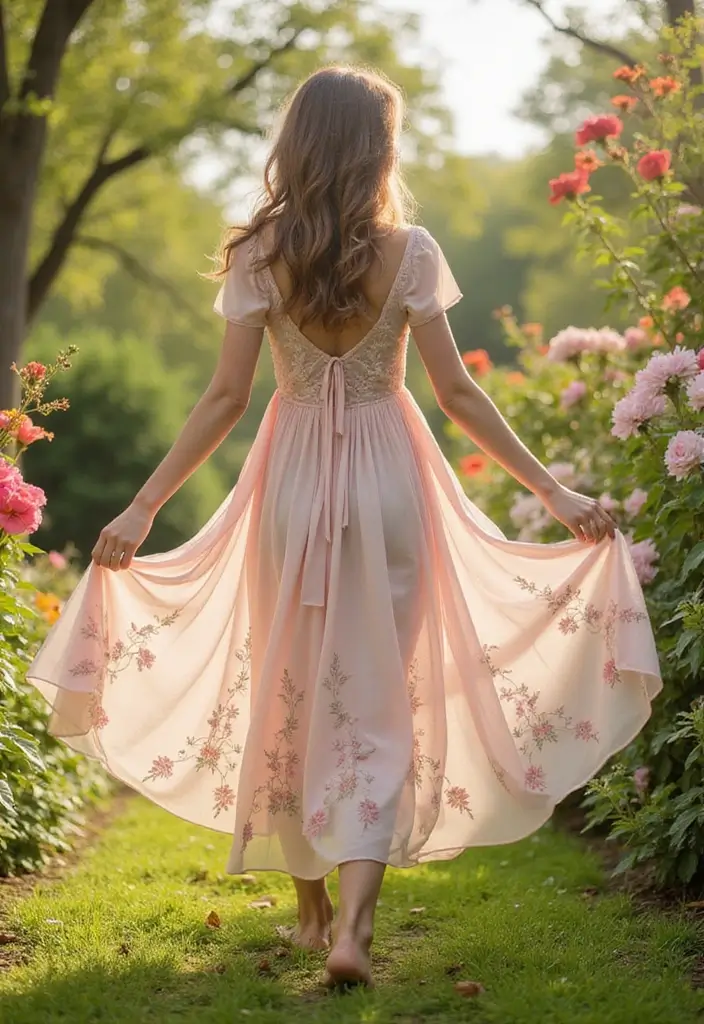 30 Wedding Guest Dresses for Summer That Are Stylish and Breezy - 6. Eco-Friendly Chiffon Dress