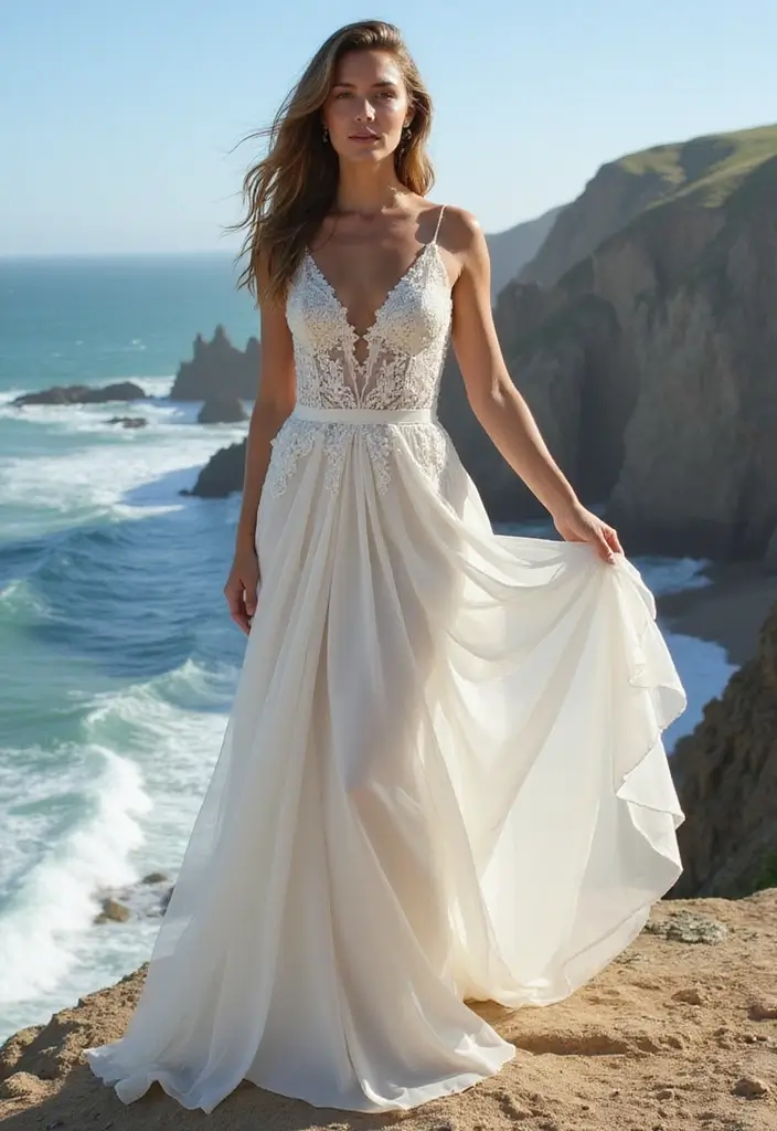 30 Wedding Hair Down Styles That Feel Natural and Beautiful - 12. Windswept Layers