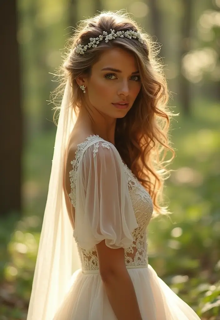 30 Wedding Hair Down Styles That Feel Natural and Beautiful - 4. Tousled Natural Curls