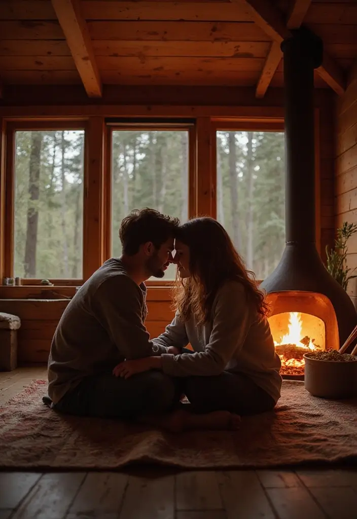 30 Wedding Photo Ideas That Will Make Your Big Day Unforgettable 10 30 Wedding Photo Ideas That Will Make Your Big Day Unforgettable - 10. Cozy Cabins