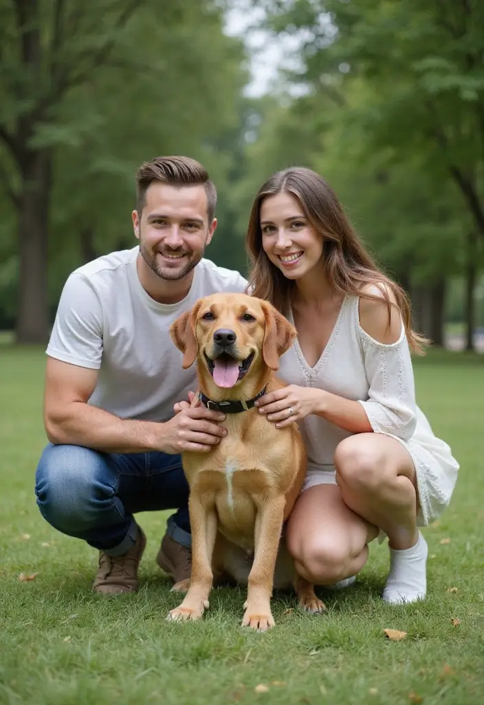 30 Wedding Photoshoot Ideas Every Couple Should Try at Least Once - 24. Celebrating Love with Pets