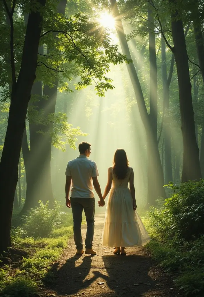 30 Wedding Photoshoot Ideas Every Couple Should Try at Least Once - 26. Magical Fairy Forest
