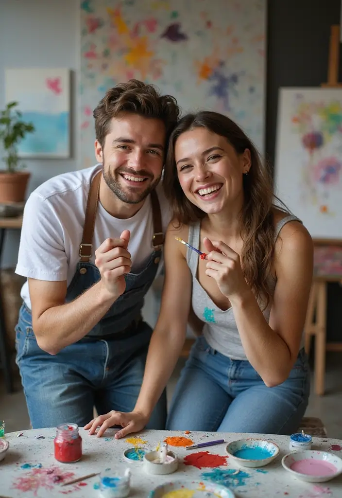 30 Wedding Photoshoot Ideas Every Couple Should Try at Least Once - 28. Artistic Studio Shoot