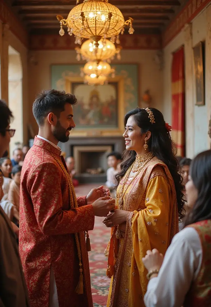 30 Wedding Photoshoot Ideas Every Couple Should Try at Least Once - 9. Cultural Heritage