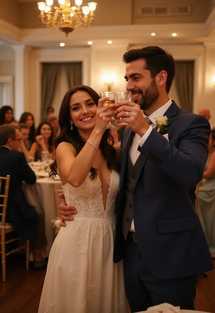 30 Wedding Picture Poses You’ll Want to Save for Your Photographer - 22. The Celebration Cheer