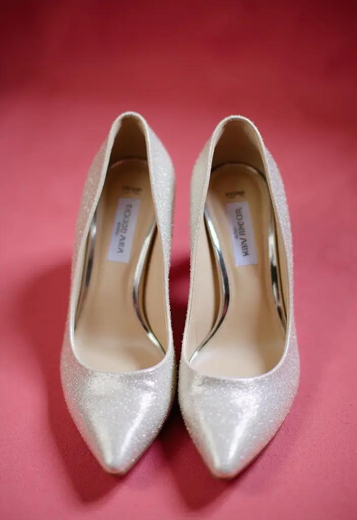 30 Wedding Picture Poses You’ll Want to Save for Your Photographer - 25. The Standout Shoes