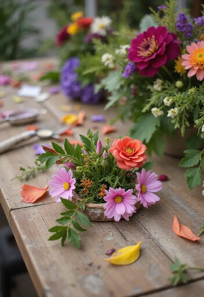 30 Wedding Reception Ideas Guests Will Remember Forever - 10. DIY Flower Crowns for Guests