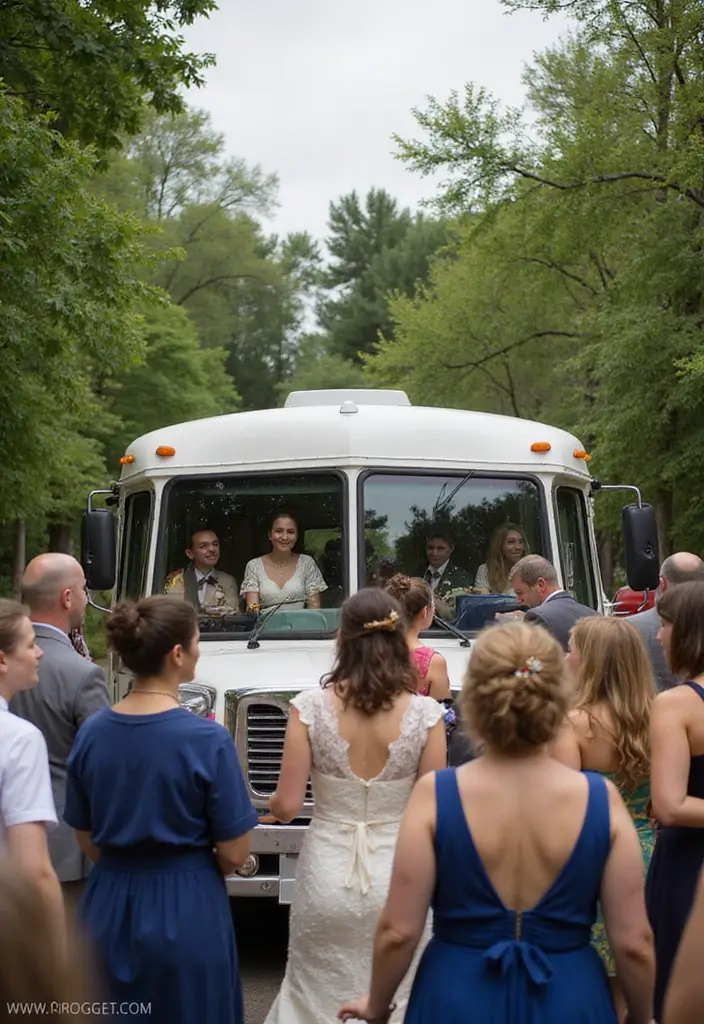 30 Wedding Reception Ideas Guests Will Remember Forever - 13. Green Transportation Options